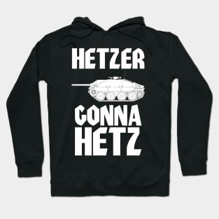 Hetzer Gonna Hetz Jagdpanzer 38 white version Hoodie